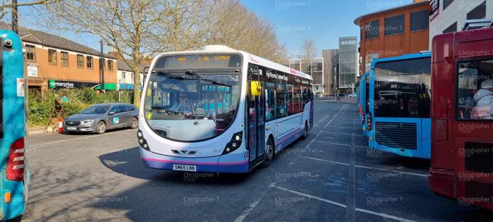 Image of First Berkshire & The Thames Valley vehicle 63316. Taken by Christopher T at 11.56.36 on 2022.03.08
